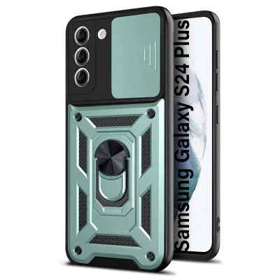 Чохол до мобільного телефона BeCover Military Samsung Galaxy S24 Plus SM-S926 Dark Green (710640)