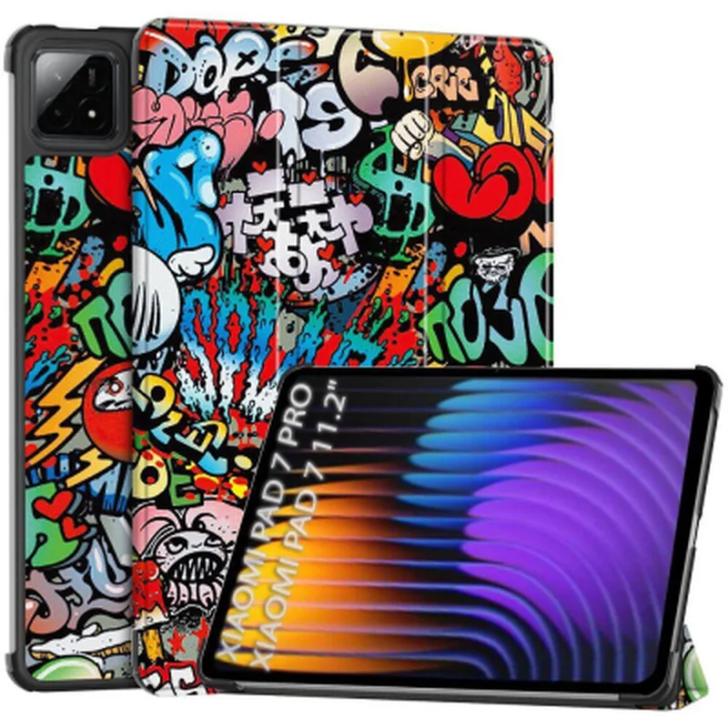 Чохол до планшета BeCover Smart Case Xiaomi Pad 7 / 7 Pro 11.2" Graffiti (712804)