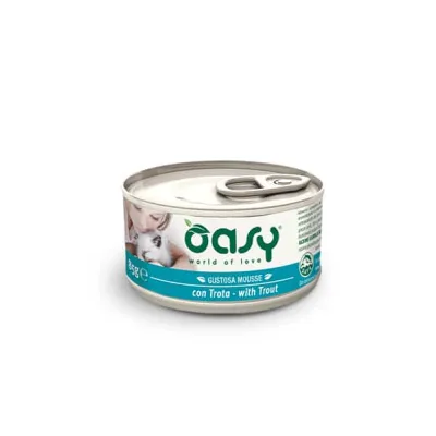 Консерви для котів OASY Форель 85 г (8053017343587)