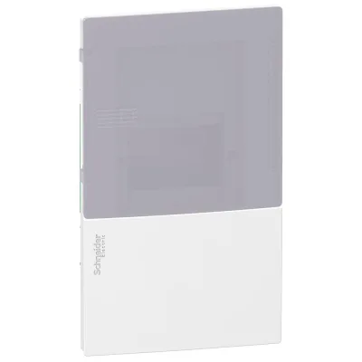 Розподільний щит Schneider Electric Mini Pragma 1ряд/4 модуля, внутрішній, білі двері (MIP22104T)