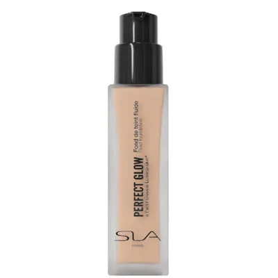 Тональний крем SLA Paris Fluid Foundation Perfect Glow - 2 Golden Porcelain (3593910721020)