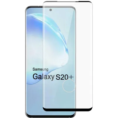 Скло захисне PowerPlant 3D Samsung Galaxy S20 Plus, Black (GL608218)