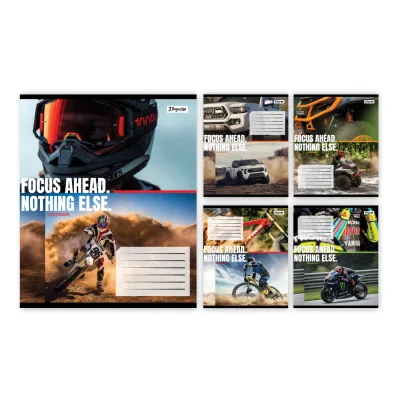 Зошит 1 вересня Focus ahead А5 48 аркушів лінія (769137)