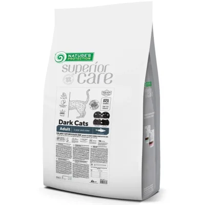Сухий корм для кішок Nature's Protection Superior Care Dark Cats Grain Free Herring 7 кг (NPSC47635)