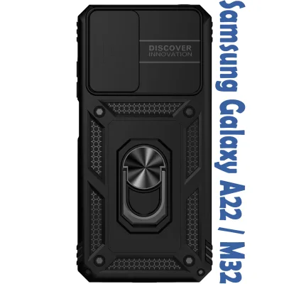 Чохол до мобільного телефона BeCover Military Samsung Galaxy A22 SM-A225 / M32 SM-M325 Black (706636)
