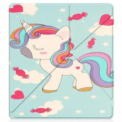 Чохол до електронної книги BeCover Ultra Slim Origami Amazon Kindle Scribe 10.2" Unicorn (712583)