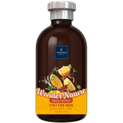 Гель для душу Famirel Spicy Lemon Wonder Nature 3 In 1 500 мл (7290114086899)