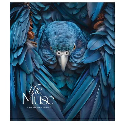 Зошит Школярик THE MUSE 48 аркушів клітинка (048-3444K)
