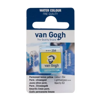 Акварельні фарби Royal Talens Van Gogh (254), Перм. лимонний світлий, кювета (8712079419059)