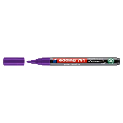 Маркер Edding Paint e-791 1-2 мм круглий фіолетовий (e-791/08n)