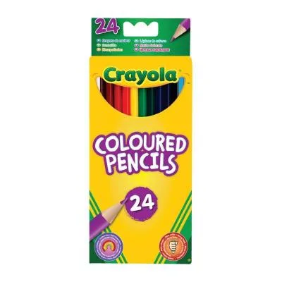 Олівці кольорові Crayola 24 кольорових олівців (3624)