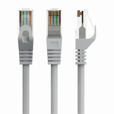 Патч-корд Cablexpert 1.5м UTP cat 6 CCA grey (PP6U-1.5M)