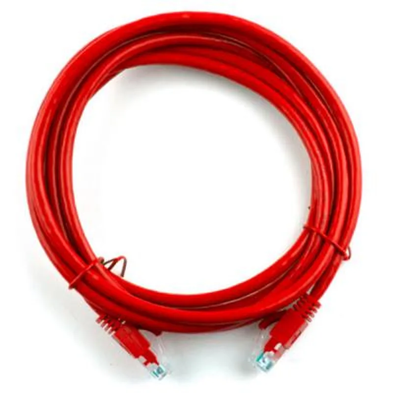 Патч-корд 20м, RJ-45, Cat.5e, CU, мідь, жовтий Ritar (PCR-CU/20Yw / 04300)