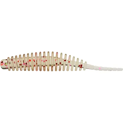 Силікон рибальський FishUP Aji Tanta 1.3" 414 - UV Clear/Red (10шт/уп) (1864.14.78)