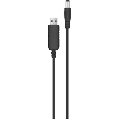 Кабель живлення USB to DC 5.5x2.5mm 9V 1.0m 1.0A ACCLAB (1283126565113)