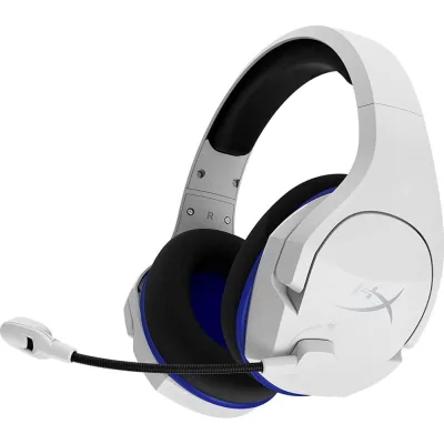 Навушники HyperX Cloud Stinger Core Wireless PS4/PS5 White/Blue (4P5J1AA)