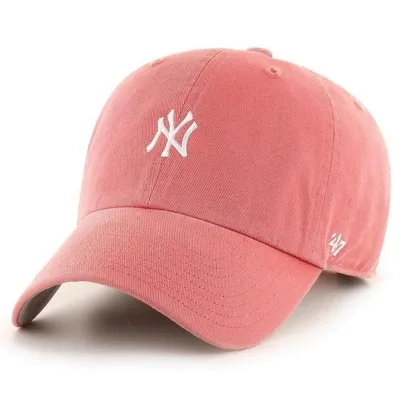 Кепка 47 Brand New York Yankees Base Runner B-BSRNR17GWS-IRA кораловий, сірий (194602505664)