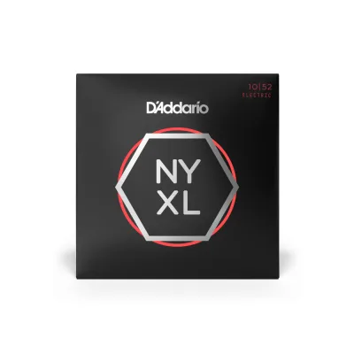 Струни для гітари D'Addario NYXL Light Top / Heavy Bottom (10-52) (NYXL1052)