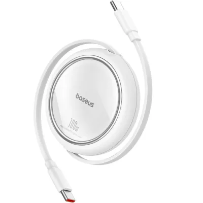 Дата кабель USB-C to USB-C 1.0m 100W white Baseus (P10364500211-00)
