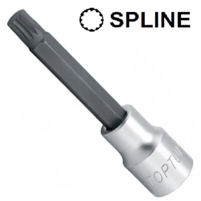 Торцева головка Toptul SPLINE M6 L100мм 1/2" (BCJA1606)