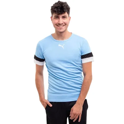Футболка Puma teamRISE Jersey 704932-18 блакитний S (4063699208931)