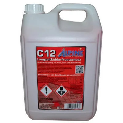 Антифриз Alpine C12 -36C чер, 5л (5,5кг.) (RM 1185-5)