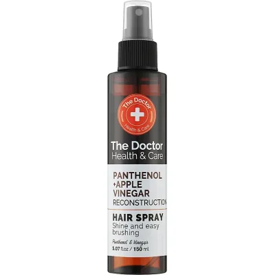 Спрей для волосся The Doctor Health & Care Panthenol + Apple Vinegar Реконструкція 150 мл (8588006042870)