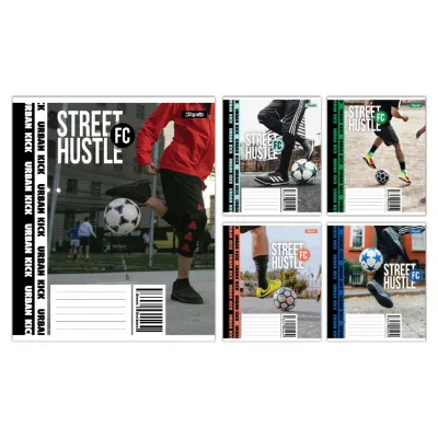 Зошит 1 вересня Street Hustle А5 48 аркушів лінія (768218)