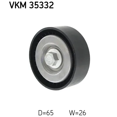 Ролик натягувача ременя SKF VKM 35332