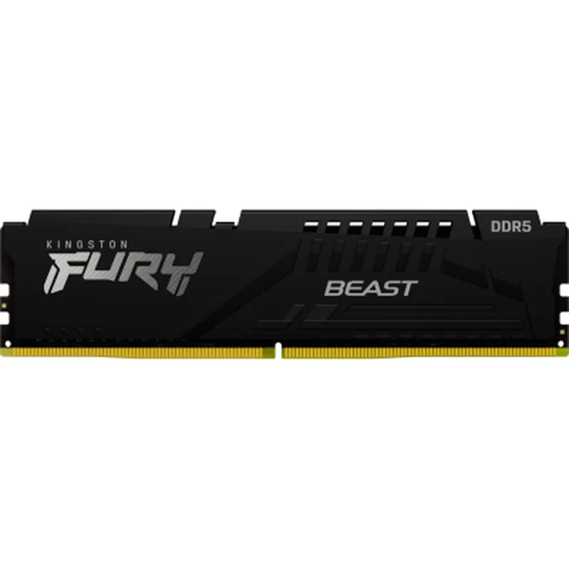 Модуль пам'яті для комп'ютера DDR5 64GB 5600 MHz Beast Black Kingston Fury (ex.HyperX) (KF556C36BBE-64)