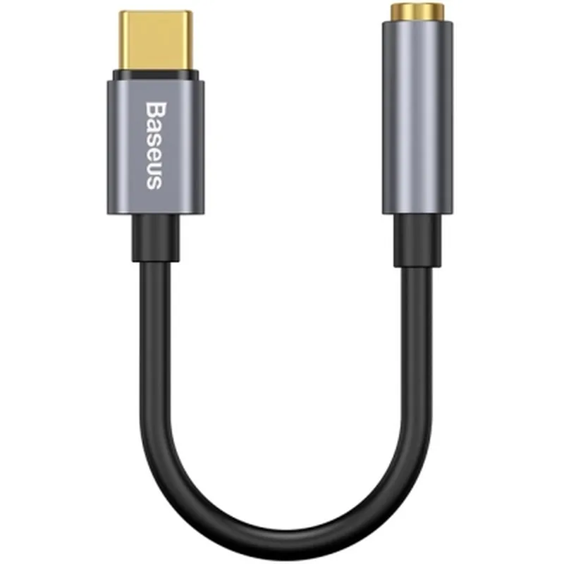 Перехідник USB-C M to 3.5mm F Baseus (CATL54-0G)