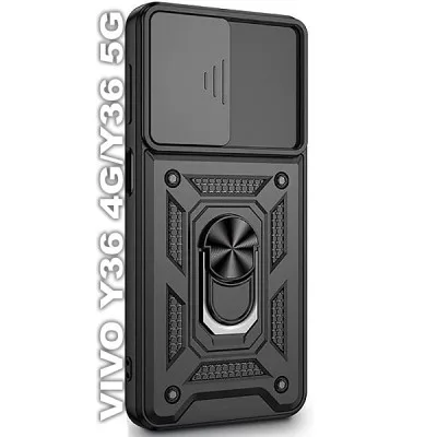 Чохол до мобільного телефона BeCover Military Vivo Y36 4G/Y36 5G Black (710025)