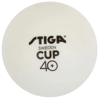 М'ячик для настільного теніса Stiga Cup ABS 12 шт (1110-2510-12) (931161)