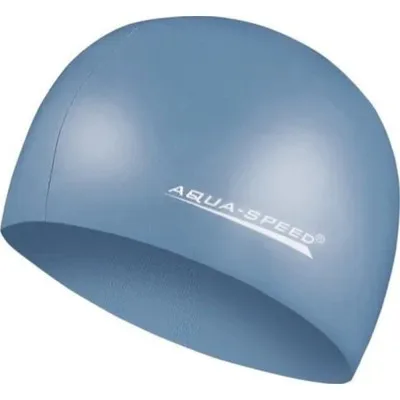 Шапка для плавання Aqua Speed Mega 100-22 синій металік Уні OSFM (5908217635525)
