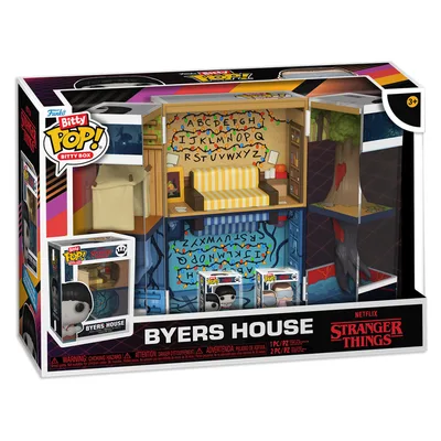 Ігровий набір Funko Pop Bitty Pop Boxes Stranger Things Будинок Баєрса (85534)