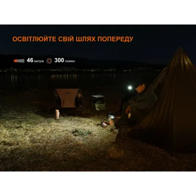 Ліхтар Fenix E04R, чорний (E04RB)