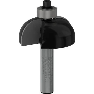 Фреза Bosch Professional галтельна, Std, S8, R12, D36.7, L16 (2.608.628.365)