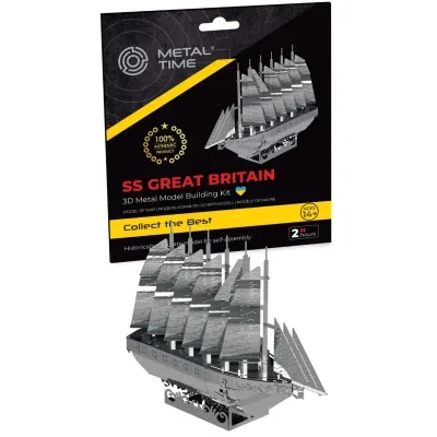 Конструктор Metal Time Колекційна модель SS Great Britain Корабель (MT080)