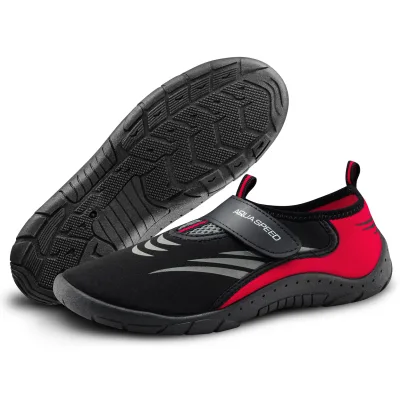 Аквашузи Aqua Speed Aqua Shoe Model 642-27C рожевий, сірий, чорний 46 (5908217676306)