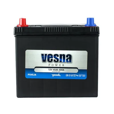 Акумулятор автомобільний Vesna 45 Ah/12V Japan (415 745)