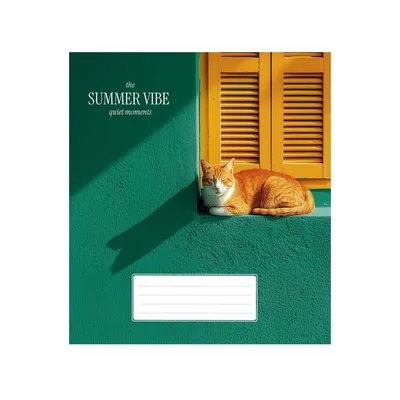 Зошит Школярик Star Summer Vibes 48 аркушів лінія (048-3621L) (упаковка 10 шт)