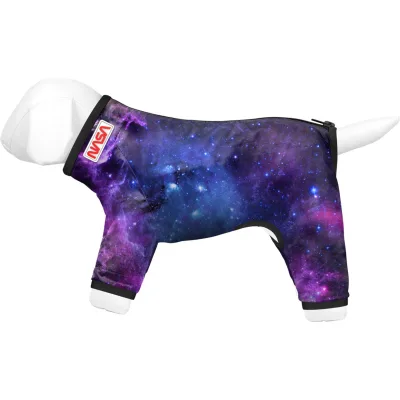 Дощовик для тварин Collar WAUDOG Clothes "NASA21" S40 В 56-59 см, С 37-40 см (5340-0148)