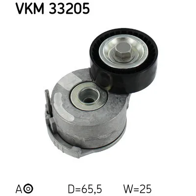 Ролик натягувача ременя SKF VKM 33205