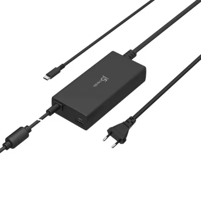 Блок живлення до ноутбуку J5create USB-C/PD/90W, USB-A/10W (JUP2290C-EN)