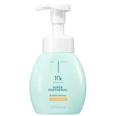 Пінка для вмивання Missha Super Panthenol Bubble Cleanser Oil Control 200 мл (8809747961467)
