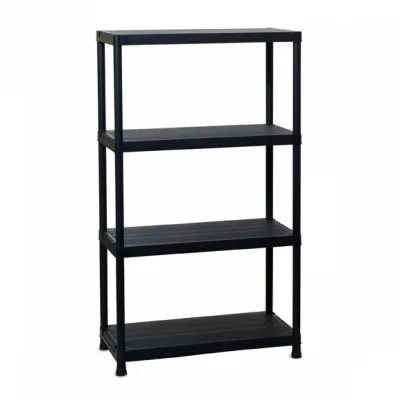 Стелаж Toomax 4 полиці cm. 80x40x138h black (5140)