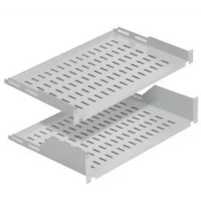 Полка 19" 1U глиб. 250мм, консольна, RAL 9005 Mirsan (MR.RAK1U25.01)