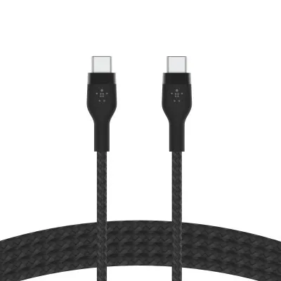 Дата кабель USB-C to USB-C 1.0m Belkin (CAB011BT1MBK)