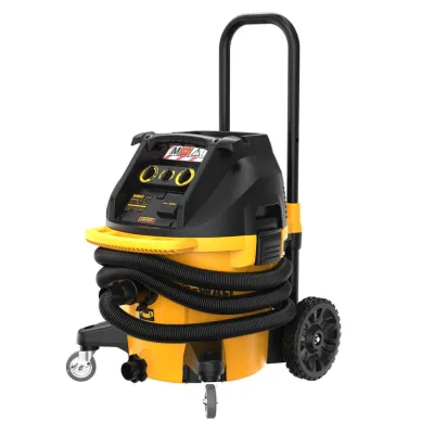 Пилосос будівельний DeWALT 1400 Вт, шланг 4.6 м, 38 л, 15 кг (DWV905M)