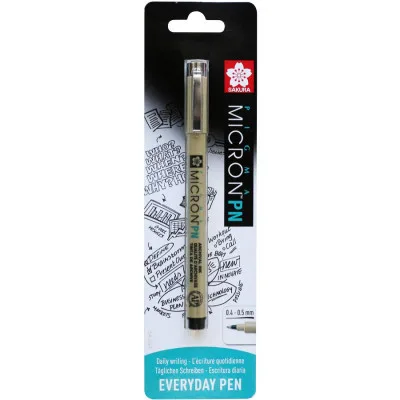 Лайнер Sakura PIGMA MICRON PN Чорний (0.4-0.5мм), у блістері (8712079441609)